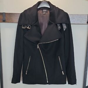 Lamarque Black Jacket with Stylish Accents